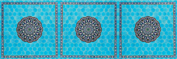 شال سنتی یزد | طرح شمسه مسجد جامع کبیر یزد